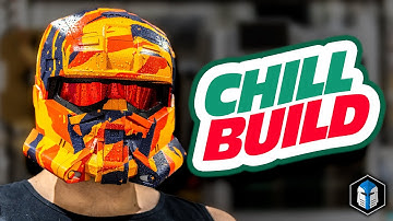 Making a Halo EOD Helmet w/ Game Fuel skin!