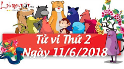 Xem tử vi hàng ngày - Tử vi Thứ 2 ngày 11 tháng 6 năm 2018 của 12 con giáp