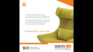 SAFI & SEDA Innovation and Design Webinar | 17 September 2020