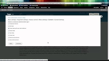 Contextual Administration Node Reference Demo