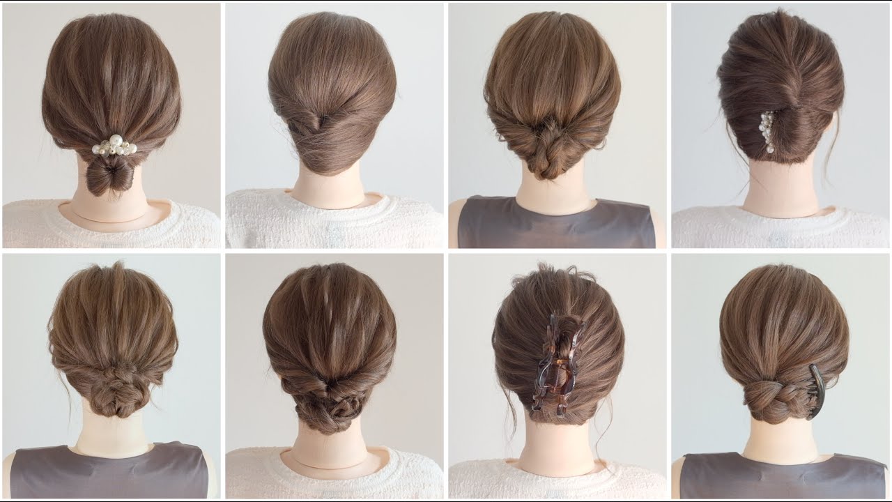 [Средние Волосы] 8 Лёгких Причёсок для Свадебной Вечеринки