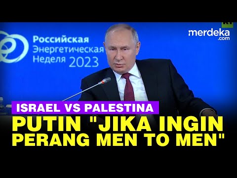 MARAH, Putin Sentil Kejantanan Tentara Israel & Palestina: Jika Ingin Perang Men To Men!