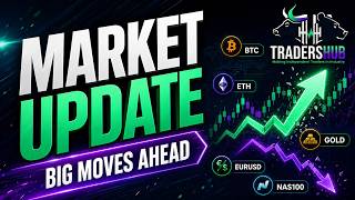 Crypto & Forex Market Update: Bitcoin, ETH, Gold, EURUSD & NAS100 Next Move