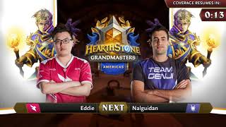 Eddie vs Nalguidan - Hearthstone Grandmasters Americas S2 2019 - Week 3