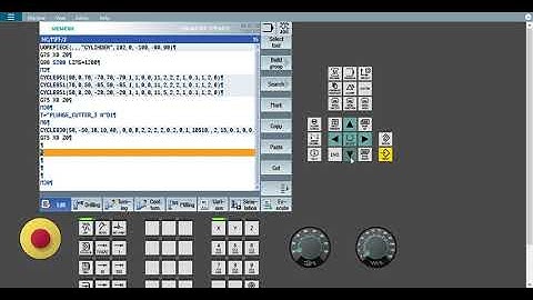 How to copy , paste , cut , paste delete In Siemens cnc controller.