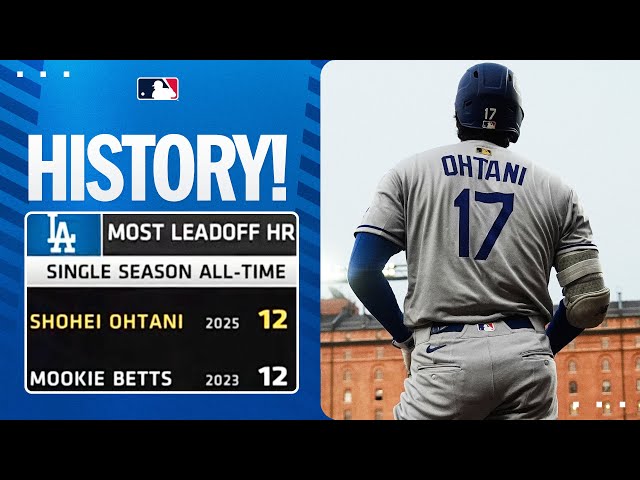 Shohei Ohtani's 47th home run of 2025 is also his 12th