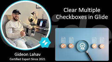 🚀 Clear Multiple Checkboxes in Glide Apps — No Updates, No Google Sheets!