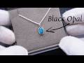 Watch a Black Opal Pendant Get Made