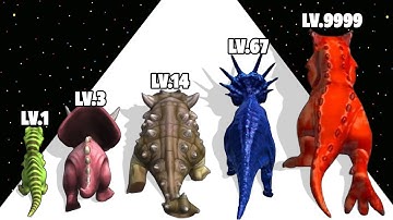 Dino Run: Level Up to Max! 🦖🔥 Dinosaur Evolution Gameplay | Full Run