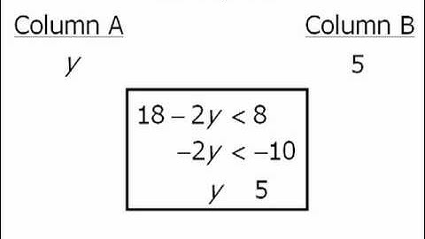 GRE Math Example - Quantitative Comparison - Arithmetic and Fractions - 18