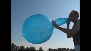 Balloon Blow To Pop Punchball