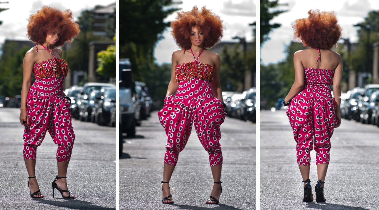 african print jumpsuit styles