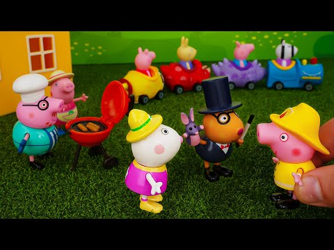 Peppa Pig's GRAND Costume Party!  ToyTubeTV Toy Videos for Kids