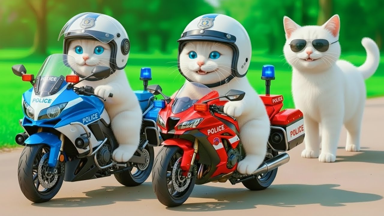 Mama Cat Trims Fur on the Farm and Makes Tiger Hat For Kittens At Home🐾🎩🐯