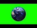 Earth green screen (no sound)