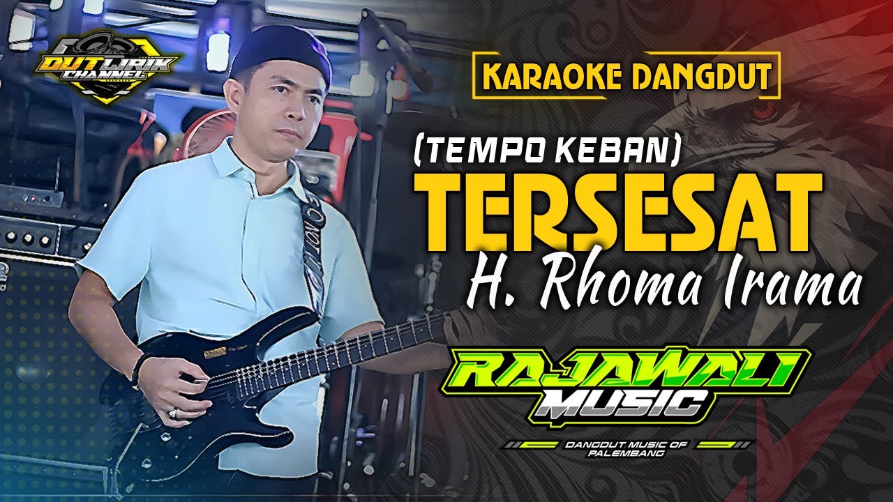 TERSESAT - H. RHOMA IRAMA (KARAOKE || TEMPO CEPAT) || RAJAWALI MUSIC PALEMBANG
