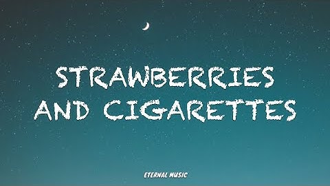 Thumbnail of Troye Sivan - Strawberries And Cigarettes (lyrics)
