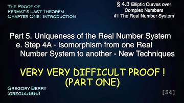 EXCLUSIVE! Uniqueness of Real Numbers - Step 4A Extending Isomorphism to Reals, Techniques #4.3.1.5e