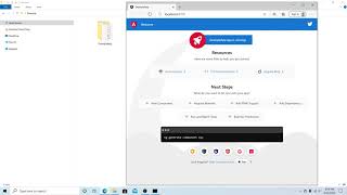 How to install Angular and create a website