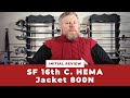 Hema kit review  superior fencing sf 16th c hema jacket 800n