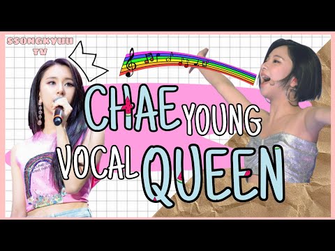 TWICE CHAEYOUNG (손채영) REAL VOICE // VOCAL QUEEN