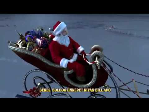 A TÉLAPÓ RÉNSZARVASSZÁNON JÖN