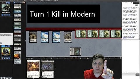 [MODERN] TURN 1 KILL WITH OOPS ALL SPELLS! COMBO EXPLANATION AND GAME PLAY VIDEO!