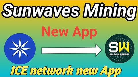 Sunwaves Token mining || Ice Network New mining app || New mining app 2024 || Biggest Profitable 😵🤑🤓