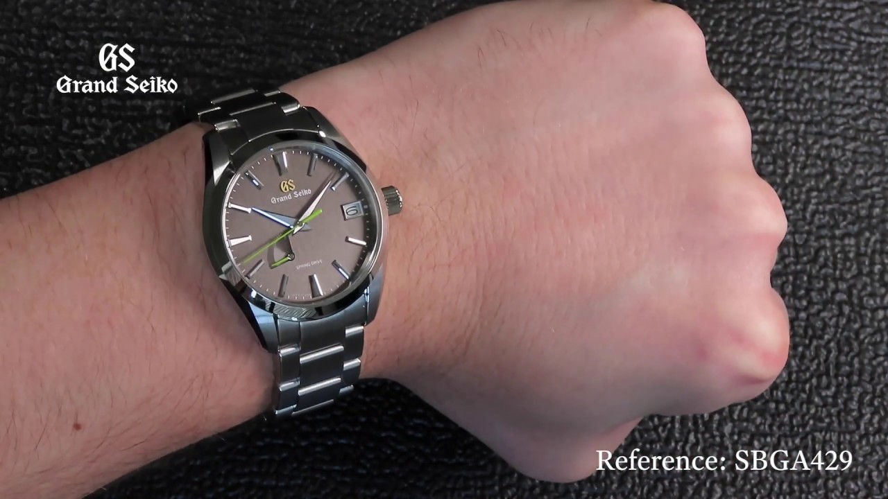 SBGA429 Grand Seiko Heritage Collection Soko Shadow Japan Seasons Special  Edition 2020 - YouTube