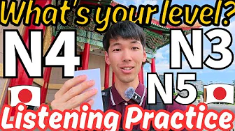 Learn Japanese with a Listening Card Game (N5–N3 Comprehensible Input!) #154