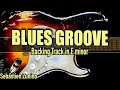 Elegant Groove Blues Backing Track in E minor | SZBT 1046