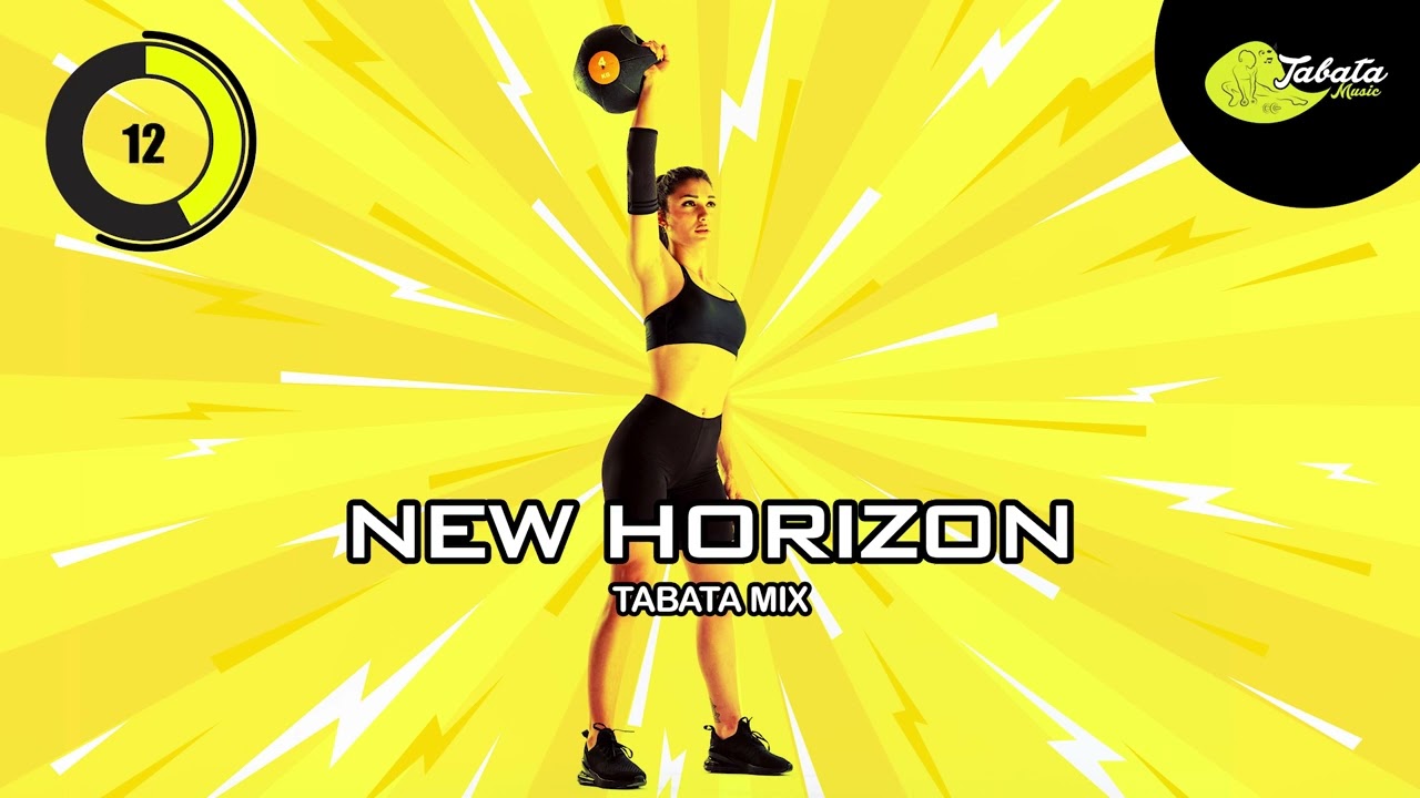 Tabata Music - New Horizon (Tabata Mix) w/ Tabata Timer