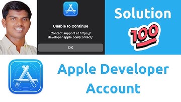 Unable to Continue Contact Apple Developer Program Support | Solution (Can