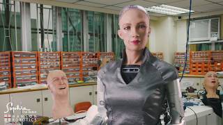 Sophia the Robot Leaves the Hanson Robotics Lab for NYC