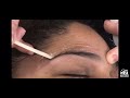 I use eyelash extensions tweezer to pluck unnecessary hairs after waxing eyebrows | thanks 🙏 u all