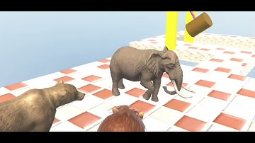 The Names Of Animals: Cow, Elephant, Lion, Tiger, Crocodile - Explore Animals In The Jungle