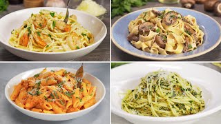 4 Delicious PASTA RECIPES || Quick \& Easy DINNER in 30 MINUTES! Recipes by Always Yummy!