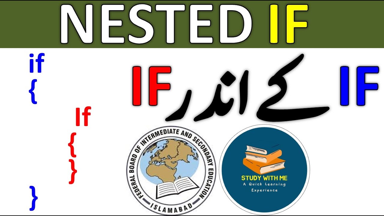 Nested If Statement in C++ Program | Study With Me | Class 12 ICS ...