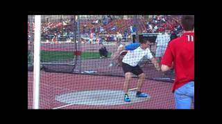 Max Alonso Chile National Discus Record 5664M