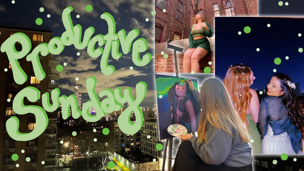 A Rare Productive Sunday! | Talking About Going Away for College and Creative Burn Out