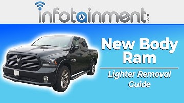 2019 Ram Trucks DC - Lighter Removal Tutorial - Infotainment.com
