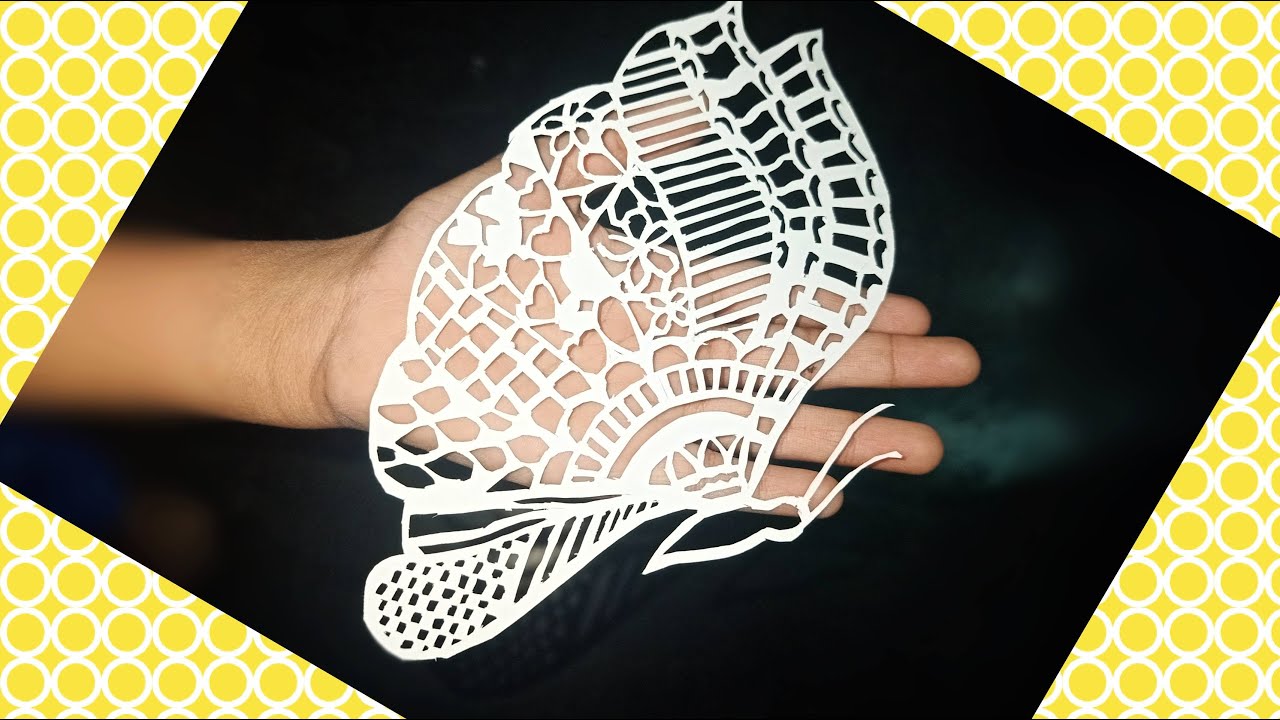 Rabbit-PaperCutting-様 ②Rabbit-PaperCutting- Rabbit-PaperCutting-様 How to make easily a