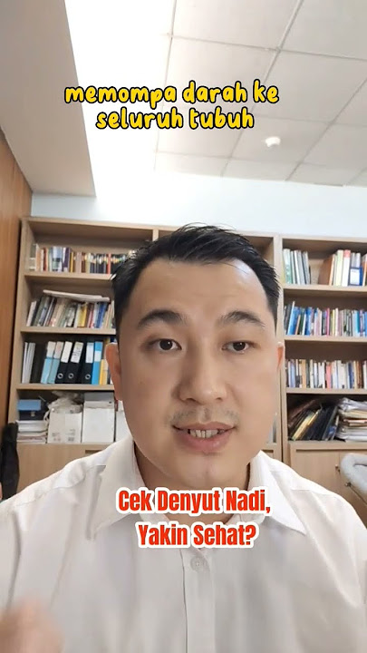 Kenali dan Cek Denyut Nadi Atau Denyut Jantung #vitalsigns