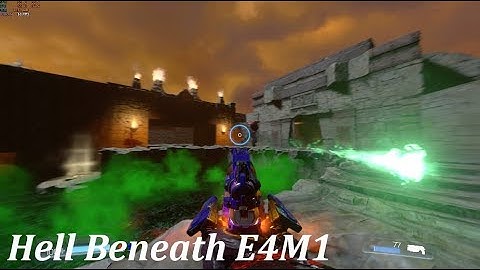 Doom SnapMap - Hell Beneath: E4M1