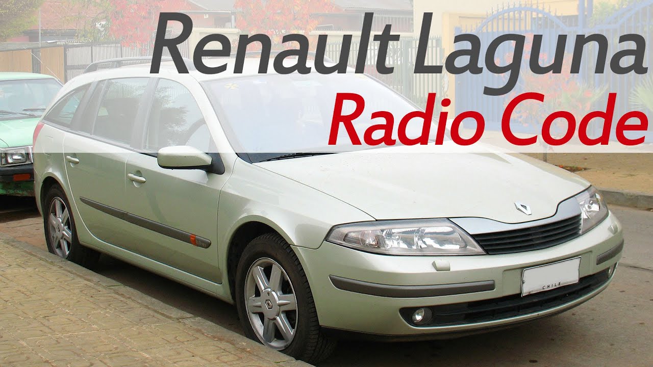 Renault Laguna How to Enter Radio Code, Radio Code Entry, Input - YouTube
