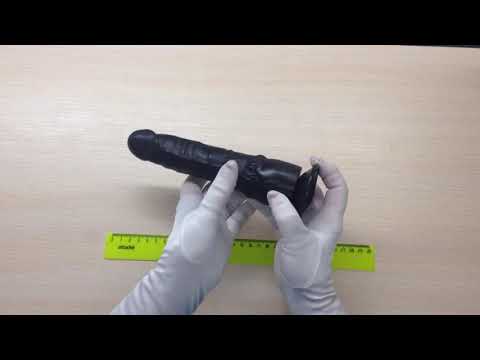 Фаллоимитатор на присоске черный 19 см - темный фаллоимитатор - игрушка для взрослых id 278746