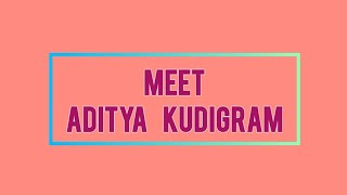 Meet Aditya Kudigram who has completed his Internship @bluebirddatasolutions