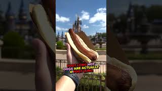 Are Disney’s Foot-Long Hot Dogs actually a foot long? 🌭 #shorts