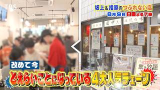 坂上＆指原のつぶれない店　ワークマン・串カツ田中・サブウェイが超どえらいことに！
