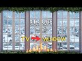 Winter window with best jazz music | Ken Ambience